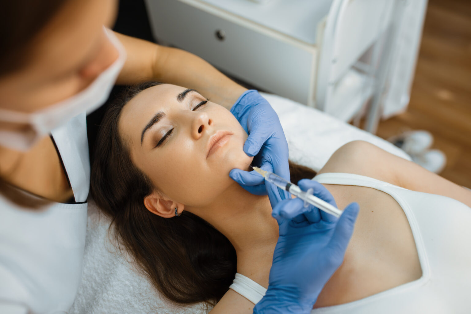 Chin filler cost and profile balancing at Bar Beauty Medical, CityPlace Toronto