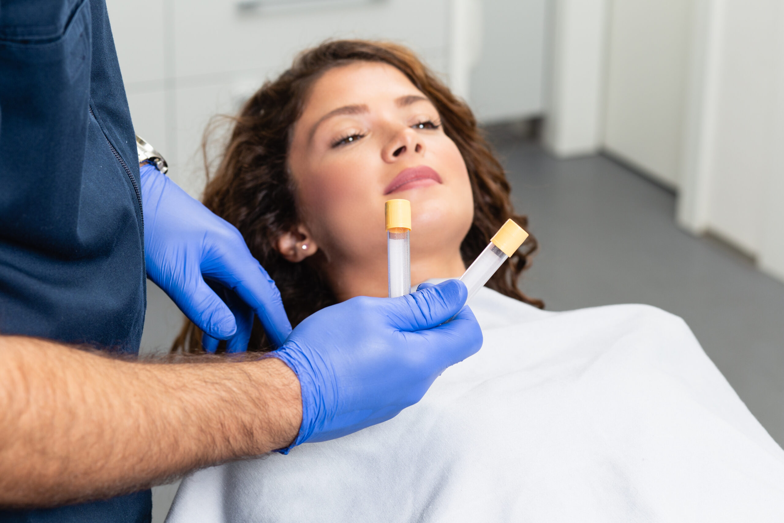 PRP Vampire Facial in Toronto combining microneedling with platelet-rich plasma
