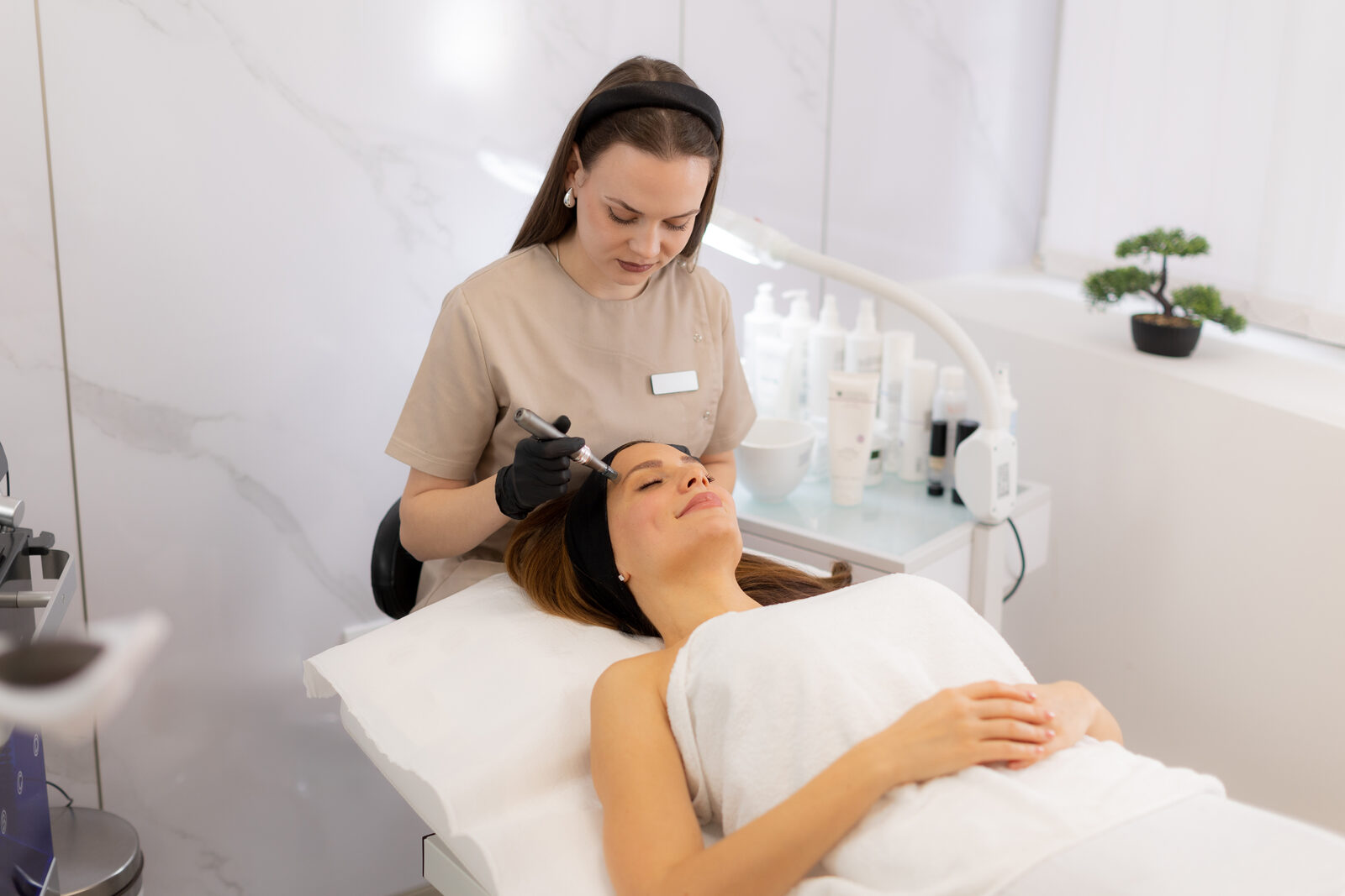 PDRN salmon DNA polynucleotide microneedling skin regeneration treatment at Bar Beauty Medical Toronto