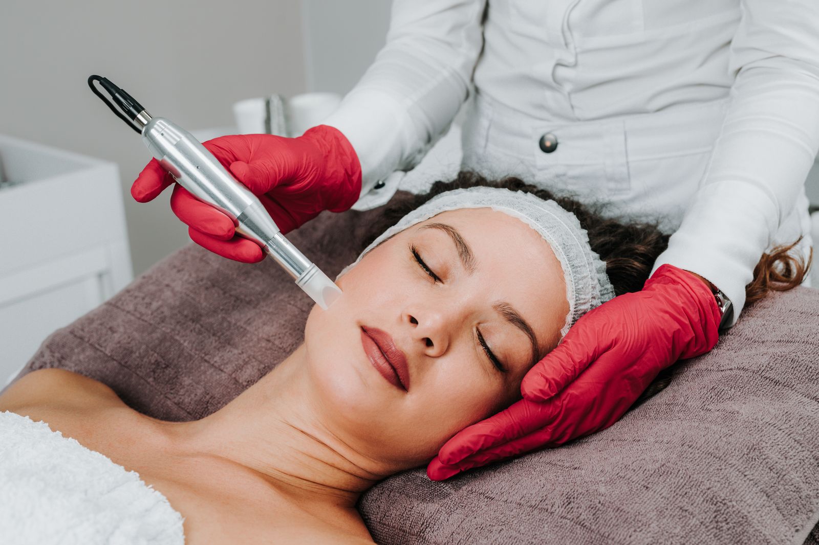 SkinPen microneedling collagen induction treatment at Bar Beauty Medical Toronto