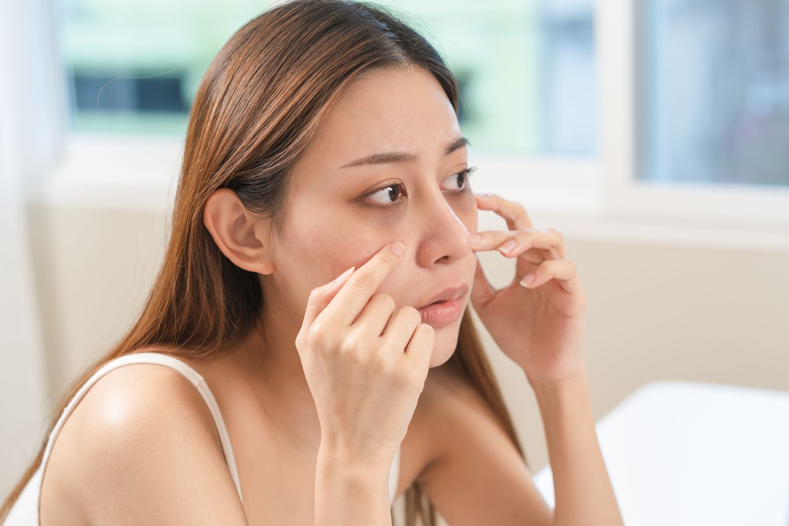 Tear trough filler under-eye treatment with cannula at Bar Beauty Medical, CityPlace Toronto